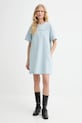 Levi's sukienka jeansowa DENIM TEE DRESS 001WD niebieski SS25