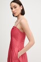 Sisley sukienka bawełniana różowy 4XUCLV076