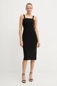 Sisley rochie mini negru 4ERJLV07B