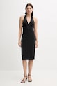Îmbrăcăminte Sisley rochie 4QCPLV07A negru