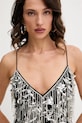 Retrofete rochie Haven argintiu SS24.9226
