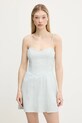 Hollister Co. rochie din in mini verde KI359.5120.304