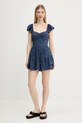 Hollister Co. sukienka KI359.5241.208 granatowy SS25