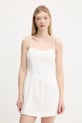 Odzież Hollister Co. sukienka bawełniana KI359.5251.100 biały