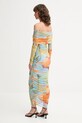 Never Fully Dressed sukienka NFDDR1814 zielony SS25