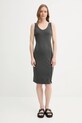 G-Star rochie din bumbac D26593.E040 gri SS25