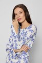 Бавовняна сукня Bizuu IVYNI блакитний IVYNI.NIEBIESKI.SS25