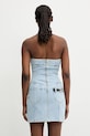 Odzież Coperni x Disney sukienka jeansowa Crown DR190F2024 niebieski