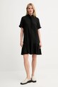 Bruuns Bazaar rochie din amestec de in BBW4499 negru SS25