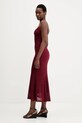 Bardot sukienka 57998DB9 bordowy SS25