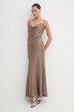 Šaty Bardot 59709DB3 hnědá SS25