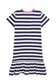 Дитяча бавовняна сукня Polo Ralph Lauren 313957382001 темно-синій SS25