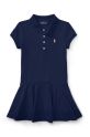 Детское платье Polo Ralph Lauren короткий тёмно-синий 312624740001