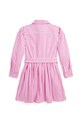 Polo Ralph Lauren sukienka bawełniana dziecięca 312934134001 różowy SS25