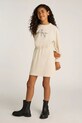 Дитяча сукня Calvin Klein Jeans довгий бежевий IG0IG02771.104.116.PPYA