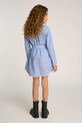 Дитяча бавовняна сукня Tommy Hilfiger блакитний KG0KG08335.PPYA