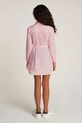 Хлопковое детское платье Tommy Hilfiger розовый KG0KG08335.PPYA