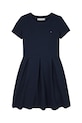 Tommy Hilfiger sukienka dziecięca KG0KG08339.128.176.PPYA granatowy SS25