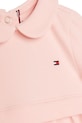 Бебешка памучна рокля Tommy Hilfiger KN0KN01972.PPYA розов SS25
