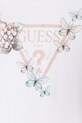 Fete Guess rochie din bumbac pentru copii J4RK38.KA6W4.PPYA alb