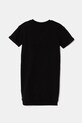 Дитяча бавовняна сукня Guess J5RK15.KAD74.PPYA чорний SS25