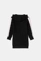 Guess rochie din bumbac pentru copii J5RK16.KAD74.PPYA negru SS25