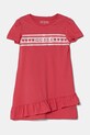 Хлопковое детское платье Guess хлопок розовый K5RK04.KA6W4.PPYA