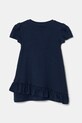 Хлопковое детское платье Guess K5RK04.KA6W4.PPYA тёмно-синий SS25
