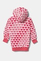 Guess sukienka bawełniana dziecięca K5RK08.KA6R4.PPYA różowy SS25