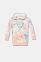 Дитяча бавовняна сукня Guess візерунок блакитний K5RK08.KA6R4.PPYA