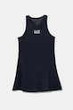 Детское платье EA7 Emporio Armani 8NFA51.FJGBZ тёмно-синий SS25