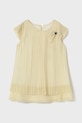 Dievčenské šaty Mayoral látka žltá 1907.4B.Baby.PPYA