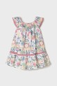 Хлопковое детское платье Mayoral 1917.4D.Baby.PPYA розовый SS25