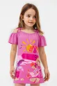 Mayoral sukienka dziecięca z elastanem różowy 3963.6P.Mini.PPYA