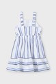 Dievča Dievčenské šaty Mayoral 3965.6J.Mini.PPYA modrá