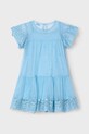 Mayoral rochie fete 3909.6A.Mini.PPYA albastru SS25