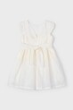 Dziewczynka Mayoral sukienka dziecięca 3911.6A.Mini.PPYA beżowy