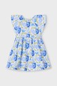 Dívčí šaty Mayoral 3928.6H.Mini.PPYA modrá SS25