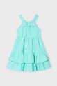 Mayoral rochie fete 3933.6L.Mini.PPYA turcoaz SS25