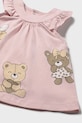 Дівчинка Дитяча бавовняна сукня Mayoral Newborn 1852.2G.Newborn.PPYH рожевий