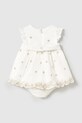 Šaty pre bábätká Mayoral Newborn 1856.2H.Newborn.PPYH béžová SS25