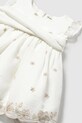 Fete Mayoral Newborn rochie bebe 1856.2H.Newborn.PPYH bej
