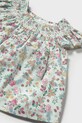 Девочка Детское хлопковое платье Mayoral Newborn 1867.2M.Newborn.PPYH бирюзовый