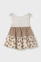 Mayoral Newborn baba pamut ruha 1868.2P.Newborn.PPYH barna SS25