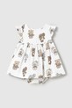 Дитяча бавовняна сукня Mayoral Newborn короткий бежевий 1869.2P.Newborn.PPYH