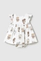 Mayoral Newborn rochie din bumbac pentru bebeluși mini bej 1869.2P.Newborn.PPYH