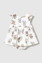 Mayoral Newborn rochie din bumbac pentru bebeluși 1869.2P.Newborn.PPYH bej SS25