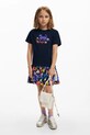Хлопковое детское платье Desigual 25SGVK04