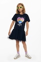 Desigual rochie fete mini bleumarin 25SGVK14