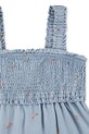 Dievča Dievčenské šaty Levi's BABY DOLL SMOCKED DRESS 4EM227 modrá
